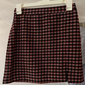 Hollister plaid skirt